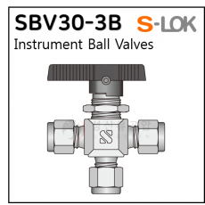 밸브(SUS 316) - 3. SBV30-3B(삼방볼밸브)