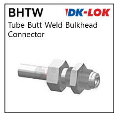 VCR 피팅 - 39. BHTW : TUBE BUTT WELD BULKHEAD CONNECTOR (VCR+TUBE)