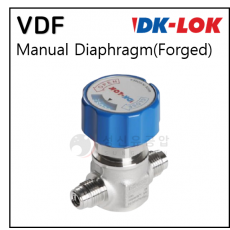 VCR 밸브 - 47. VDF : MANUAL DIAPHRAGM V/V 단조 ( VCR-TYPE . LOK TYPE . WELD TYPE )