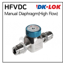 VCR 밸브 - 48. HFVDC : MANUAL HIGH FLOW DIAPHRAGM V/V ( VCR-TYPE . WELD TYPE )